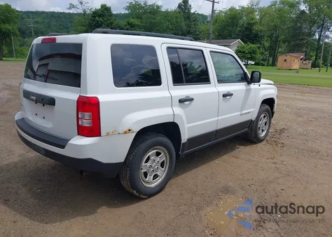 2014 Jeep Patriot Sport from USA, damaged, VIN 1C4NJRBB1ED924355